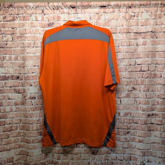 PGA Tour Motionflux 360 Orange/Gray Polo Size Large - Picture 10 of 13